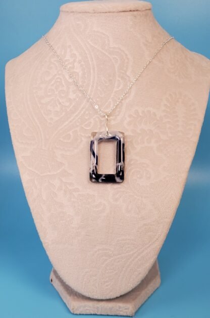 Tzitzit rectangle pendant - Image 2