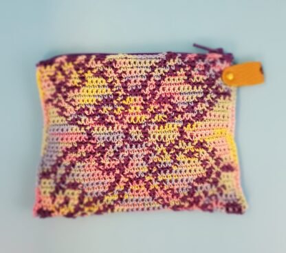 Flower Crochet Coin Bag - Image 2