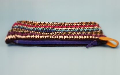 Stripes Crochet Coin Bag - Image 3