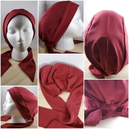 Burgundy Headwrap