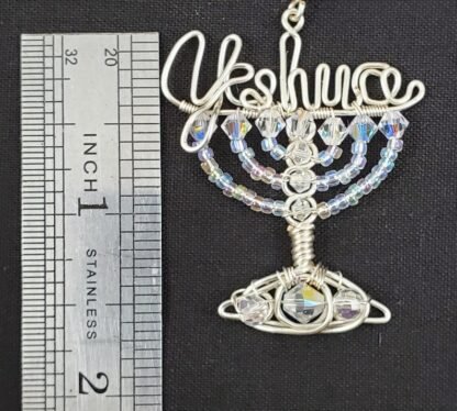 Diamond Yeshua Menorah - Image 2