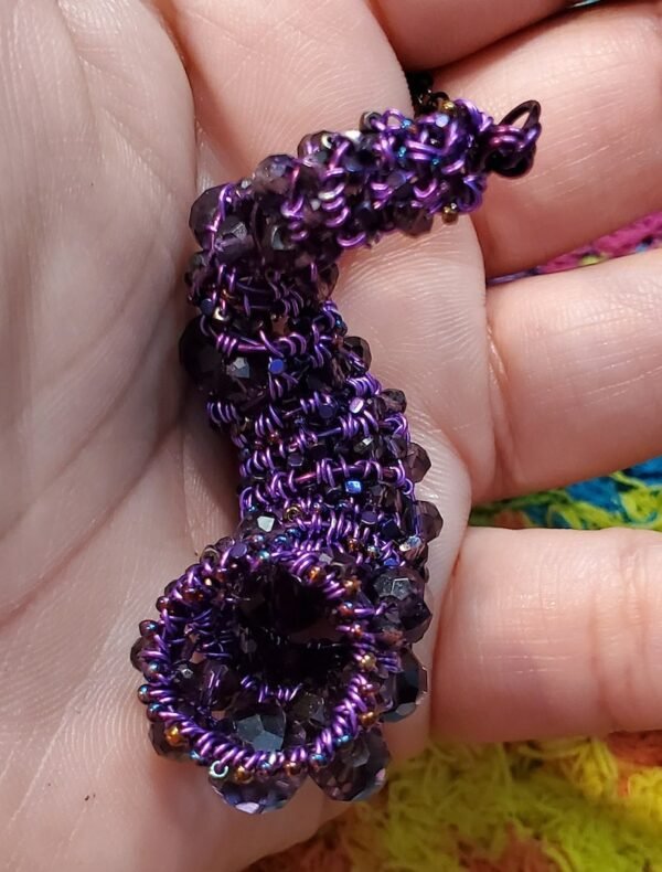 Purple Shofar Pendant - Image 9