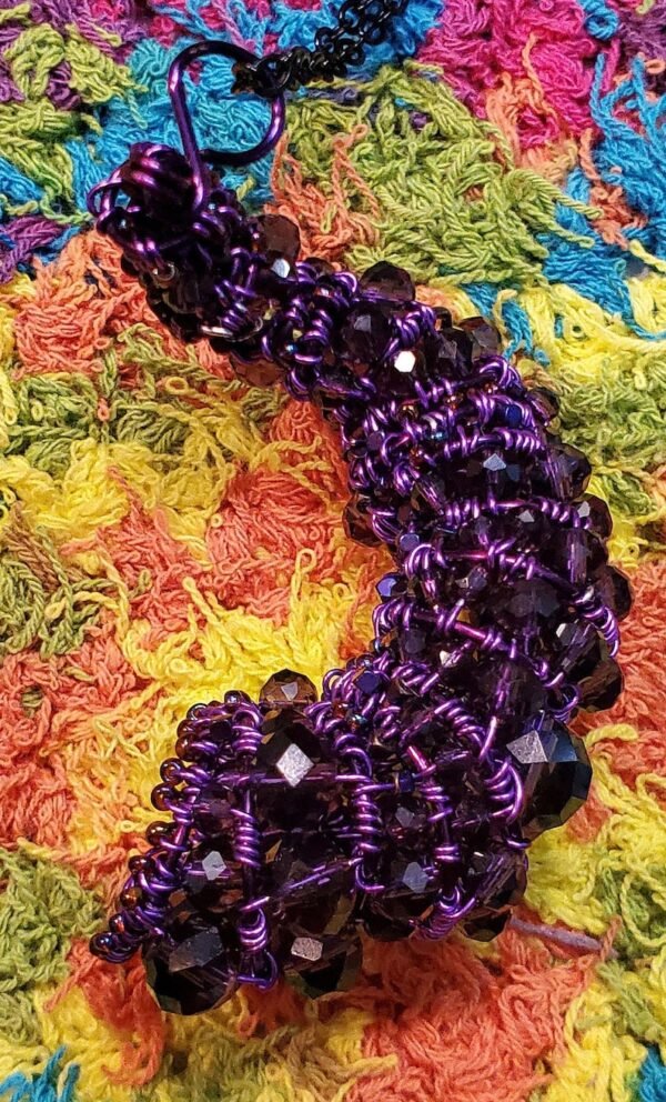 Purple Shofar Pendant - Image 8