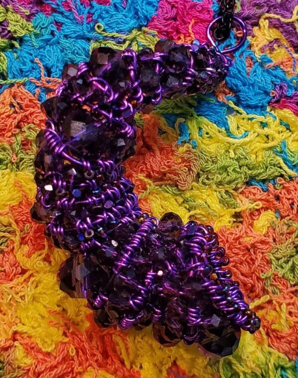 Purple Shofar Pendant - Image 5