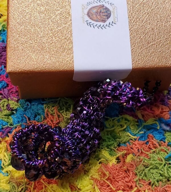 Purple Shofar Pendant - Image 2