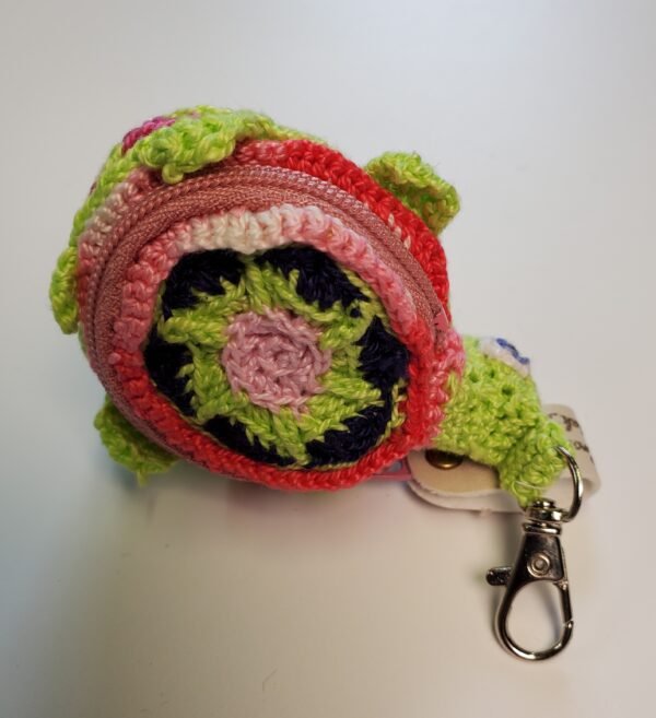 Turtle Keychain coin bag - Image 3