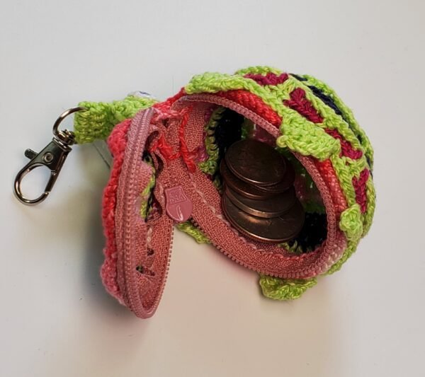 Turtle Keychain coin bag - Image 6