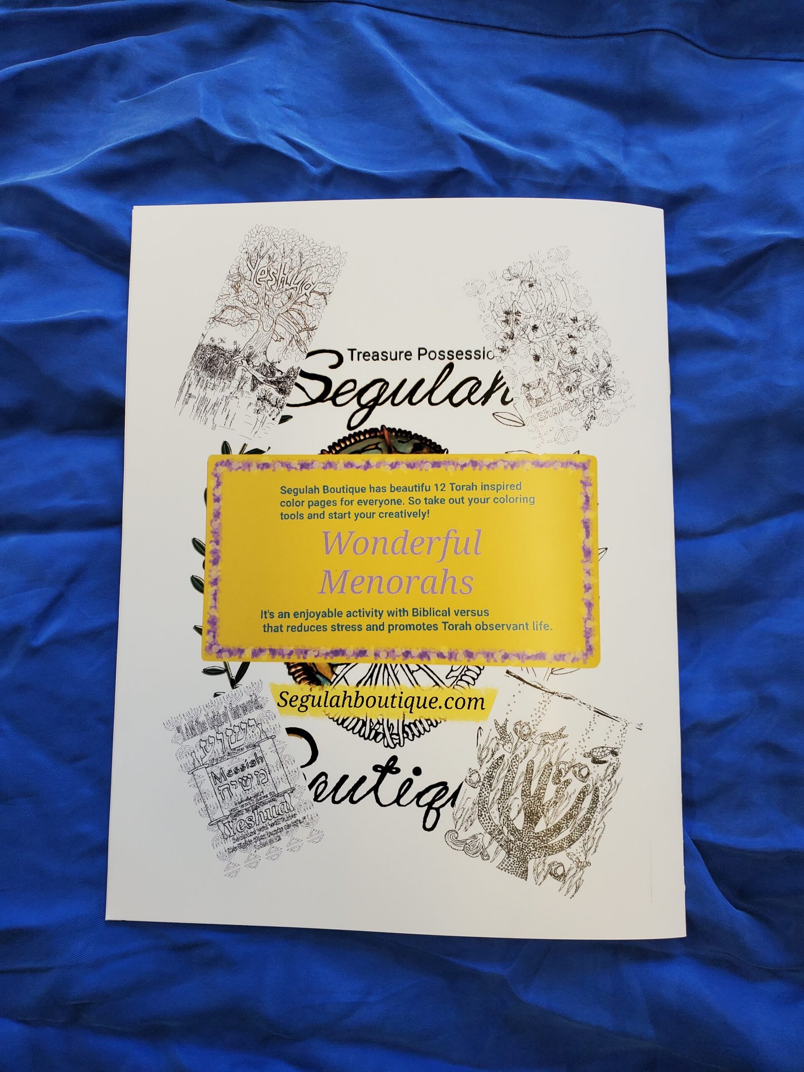 Coloring book by Segulah Boutique - Image 6